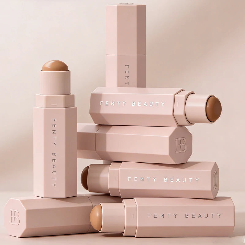 Fashion Fenty Beauty Contour Stick Concealer Face Highlighter Shadow Lasting Natural Makeup Lipstick Moisturizing Lip Cosmetics