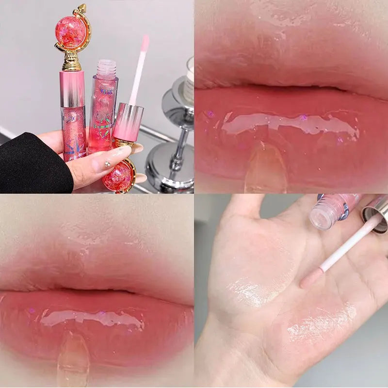 MAGIC CASA Shimmering Lip Gloss — Hydrating and Moisturizing Lip Makeup, Long-Lasting Waterproof Mirror Finish, Non-Sticky Plumping Glass-Like Shine