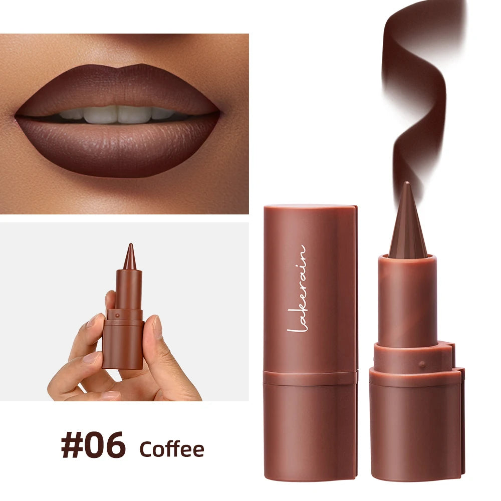 Gradient Lip Liner Lipstick Long Lasting Waterproof Matte Makeup Non Sticky Contouring Tint Lip Liner Crayon Lip Cosmetics