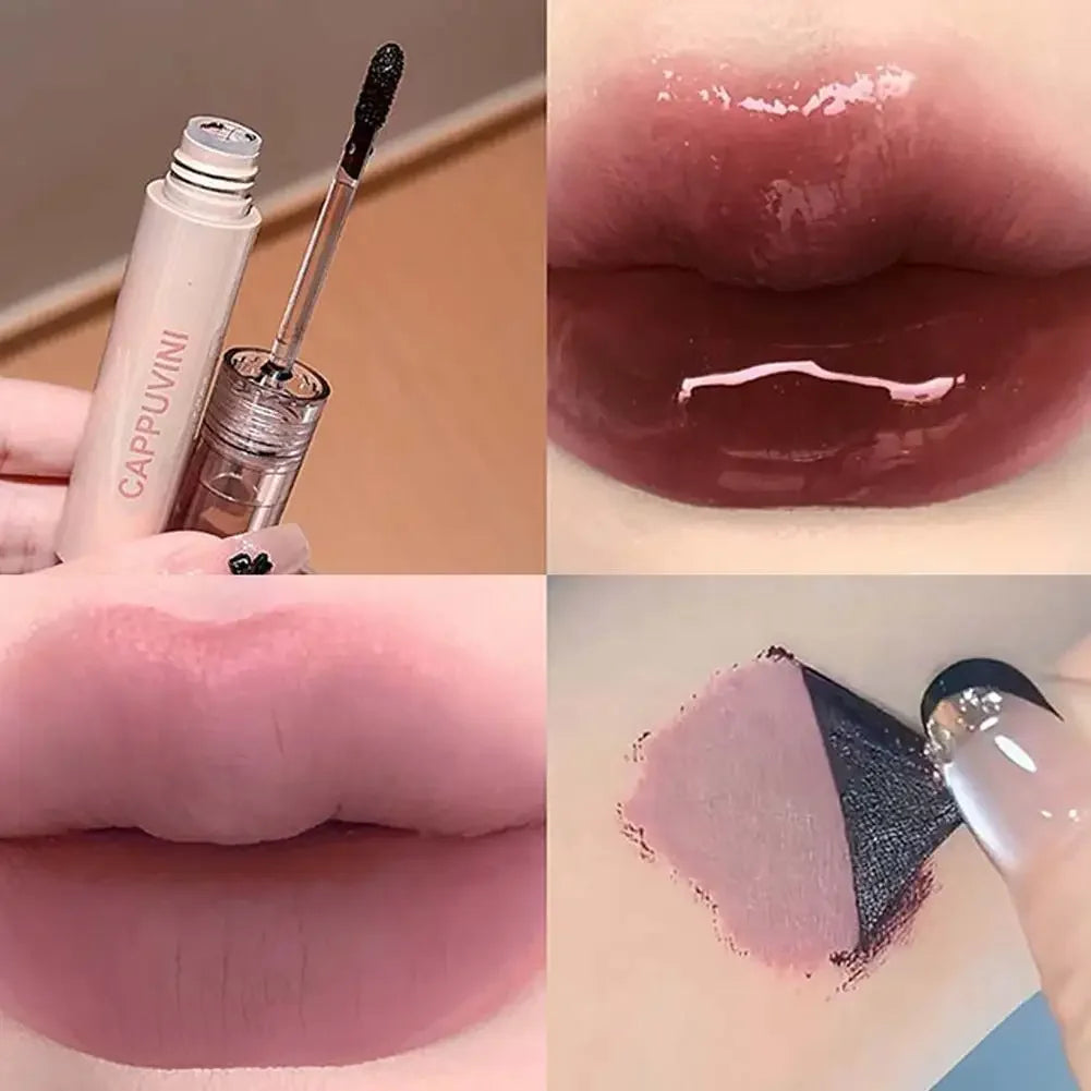 Mocha Brown Peel Off Lip Tint Makeup Peel Off Dye Lipstick Korean Lip Stain Cosmetics Rose Matte Gloss Tear-off Lip Waterpr D6H5