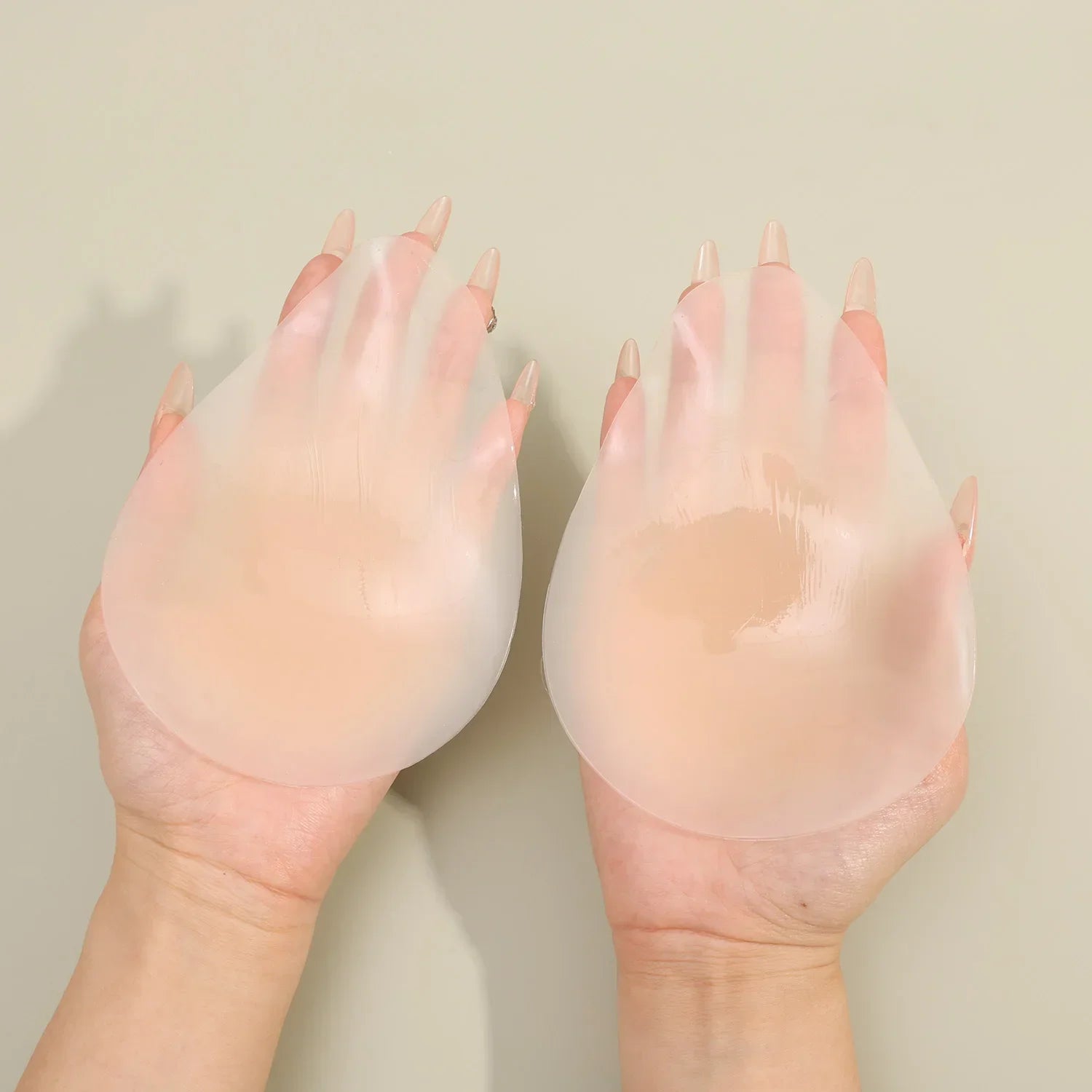 No Glue Sticky Nipple Cover Plunge Droplet Invisible Bra Ultra Thin Seamless Silicone Nubra Stickers Lifting Breast Pads Pasties