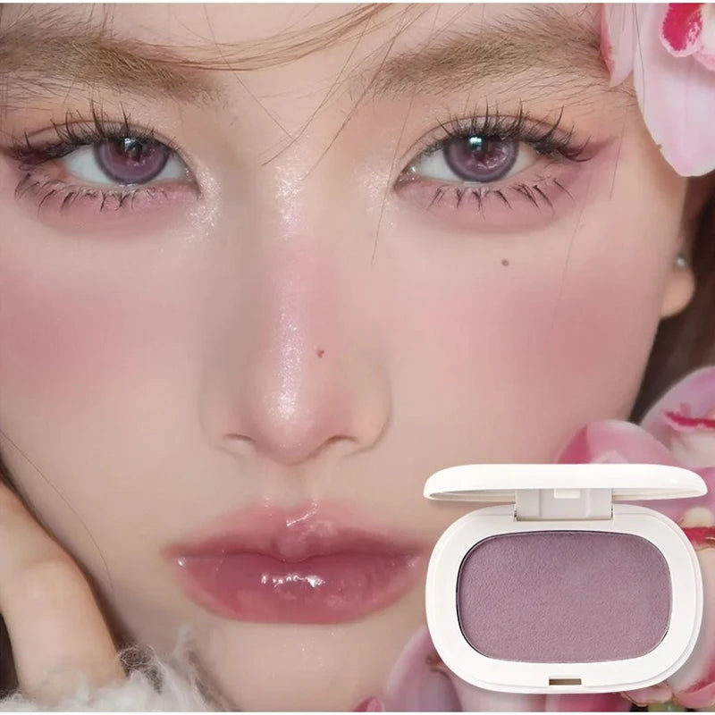 Cream Matte Blusher Rouge Rubores Cute Mousse Blush Cheek Bronzer Contour Waterproof High Pigment Highlights Korean Makeup Dupes