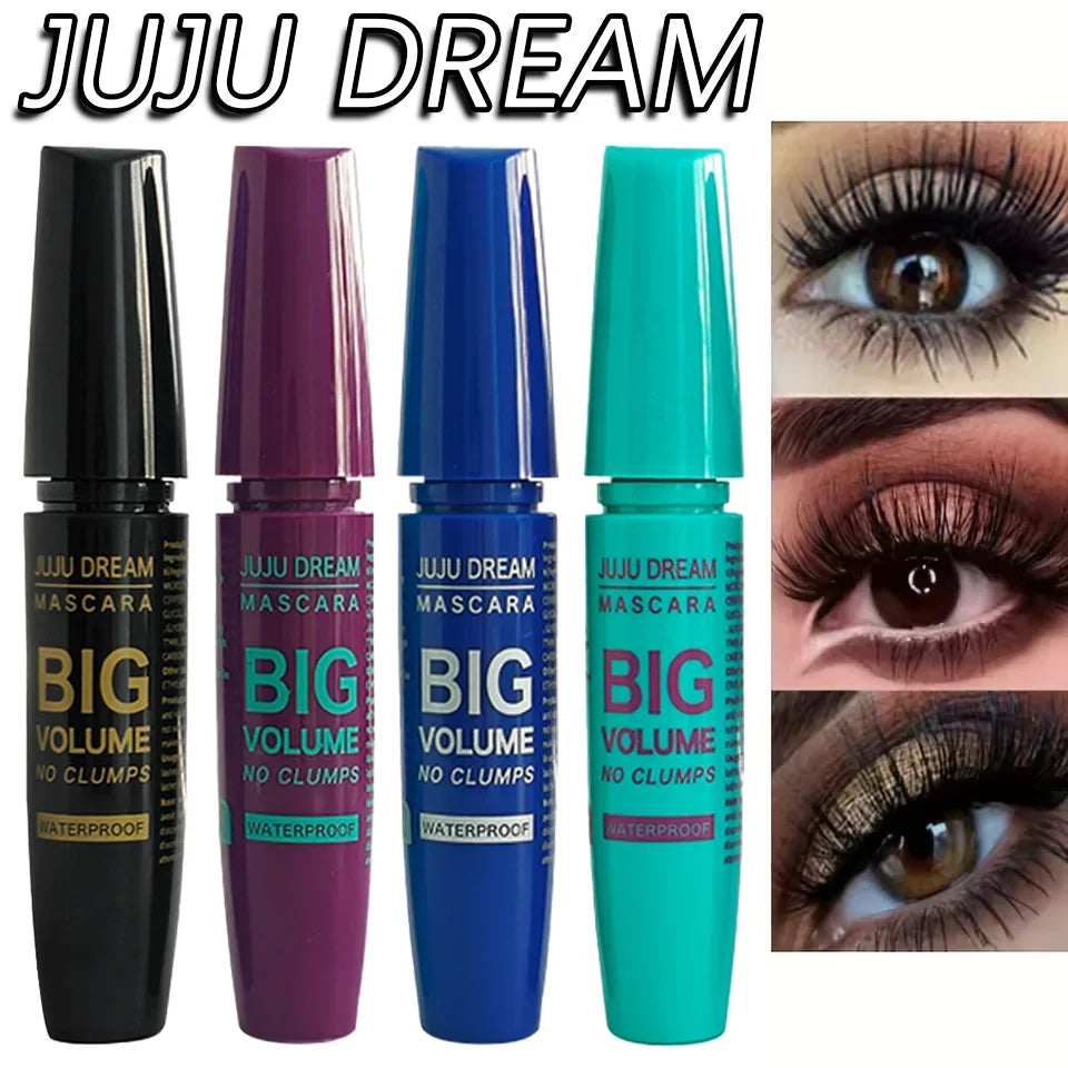 4D Black Mascara - Long-Lasting, Volumizing & Curling for All Skin Types - Perfect Valentine's Gift for Women