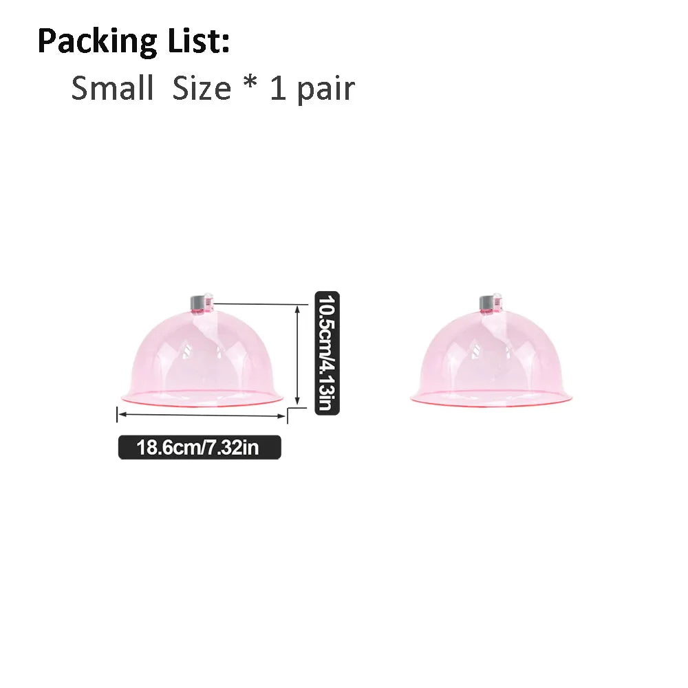 Suction Buttocks Lifting Cups Vacuum Butt Lift Improve Flat Sagging Buttocks Hip Plumping Jar