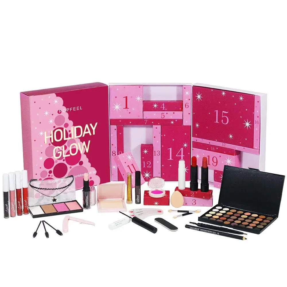 Eye Makeup Set Eye Shadow Palette Eyeliner Pencil Eye Black Eyebrow Pencil Makeup Kit Women's Holiday Blind Box Cosmetics