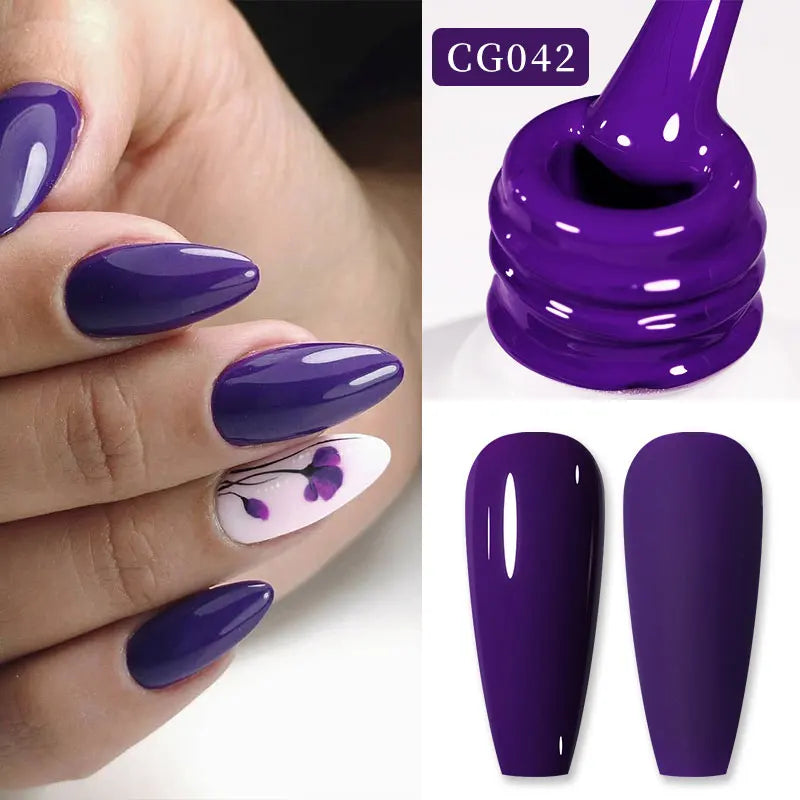 BORN PRETTY Black White Colors Gel Nail Polish 10ml Soak Off UV LED Gel Nail Art DIY Design Semi Permanent Varnishes Manciure