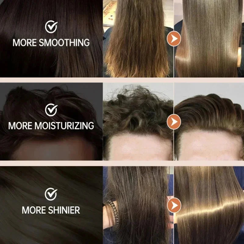 Magical Keratin Hair Mask 5 Seconds Repair Damaged Frizzy Hair Soft Smooth Shiny Nutrition Deep Moisturize Nourishing Hair Care