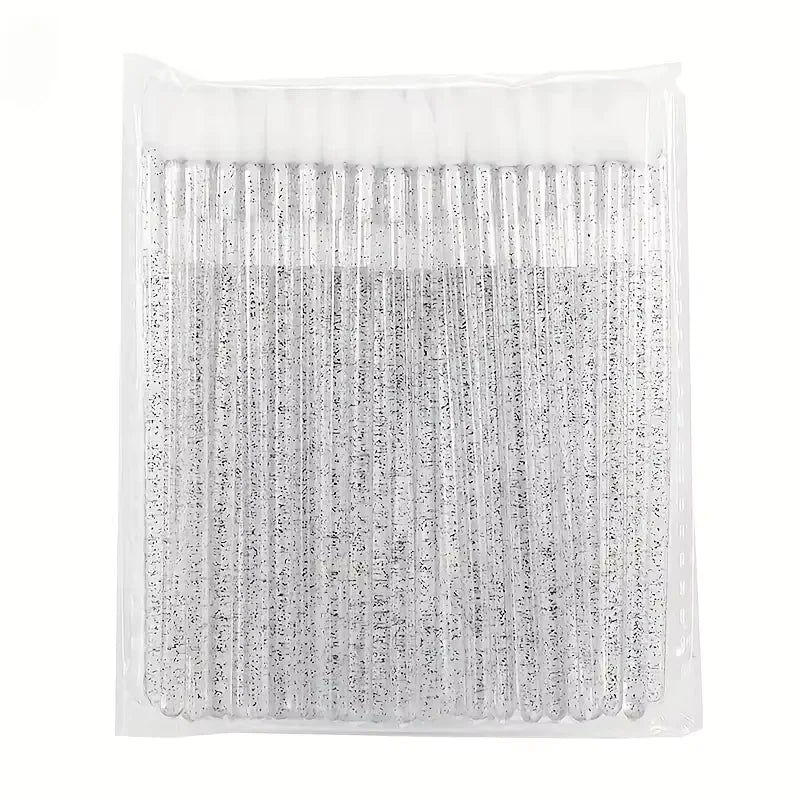 Wholesale 50Pcs Disposable Lip Brush Individual Lash Removing Cleaning Mascara Applicator Makeup Brushes For Eyelash Extension
