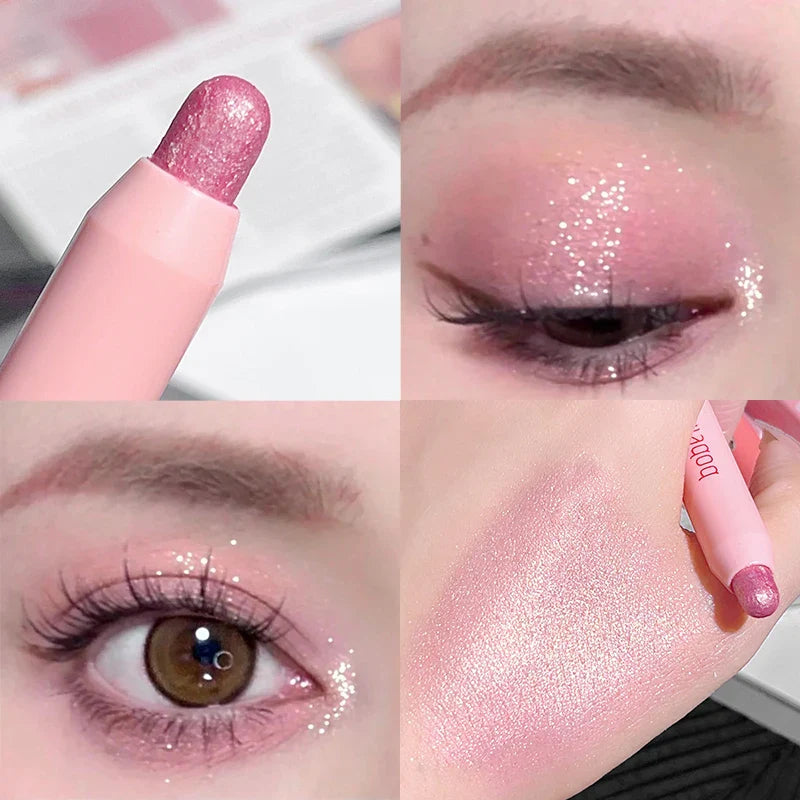 Teardrop Starry Sky Under-eye Shadow Pencil, Non-smudging Pearl Shimmer Contouring Eye Shadow Pencil, Highlighter Stick