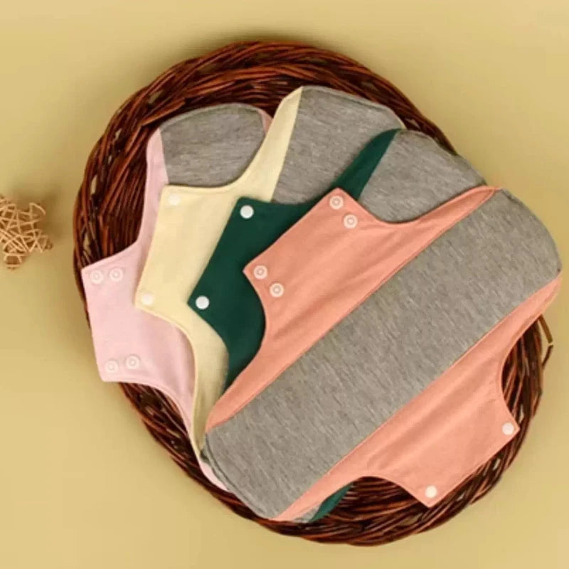 Cotton Leak Proof Diaper Pads, Washable Sanitary Napkins, Adult Postpartum Elderly Diapers, Underwear Pads, Absorbent Menstrual