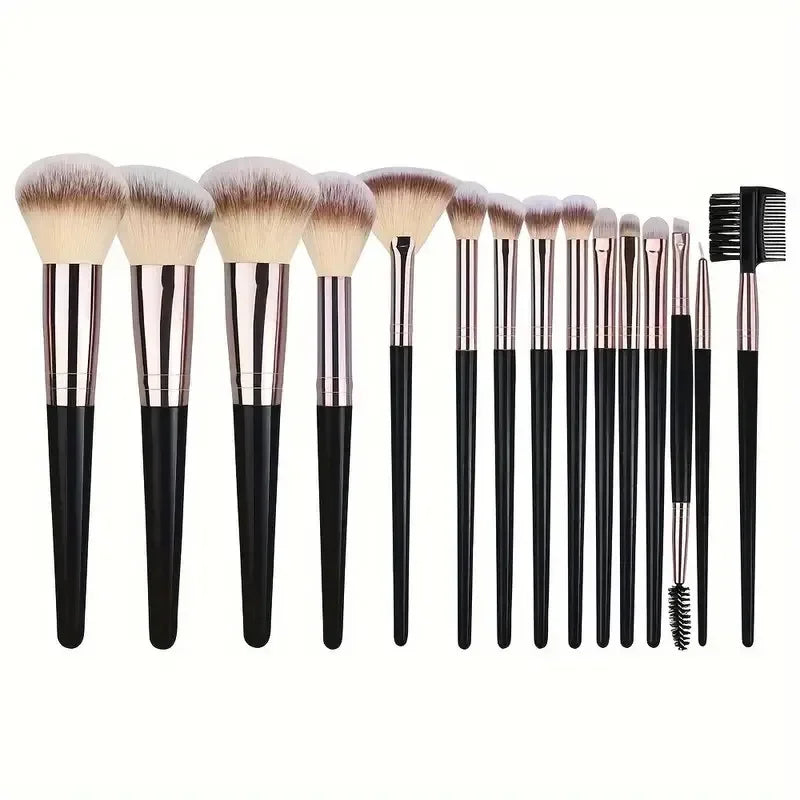 3/20PCS Makeup Brushes Set Professional Foundation Eyeshadow Blush Highlighter Concealer Blending Brush Fluffy Women Beauty Tool