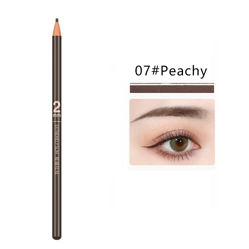 1PC Waterproof Eyebrow Pencil – 6 Shades, Long-Lasting Tint for Natural, Smudge-Proof Brow Makeup