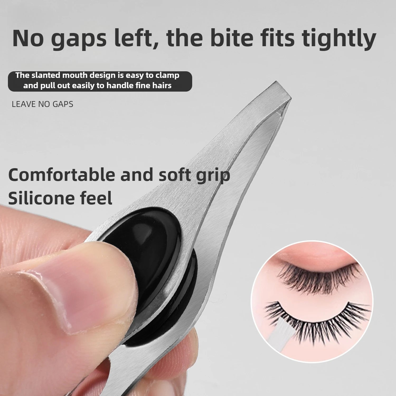 1/3pcs Hot Sales Portable Stainless Steel Button Cell Smart Design Eyebrow Hair Remove Tweezer with LED Light Makeup Tool