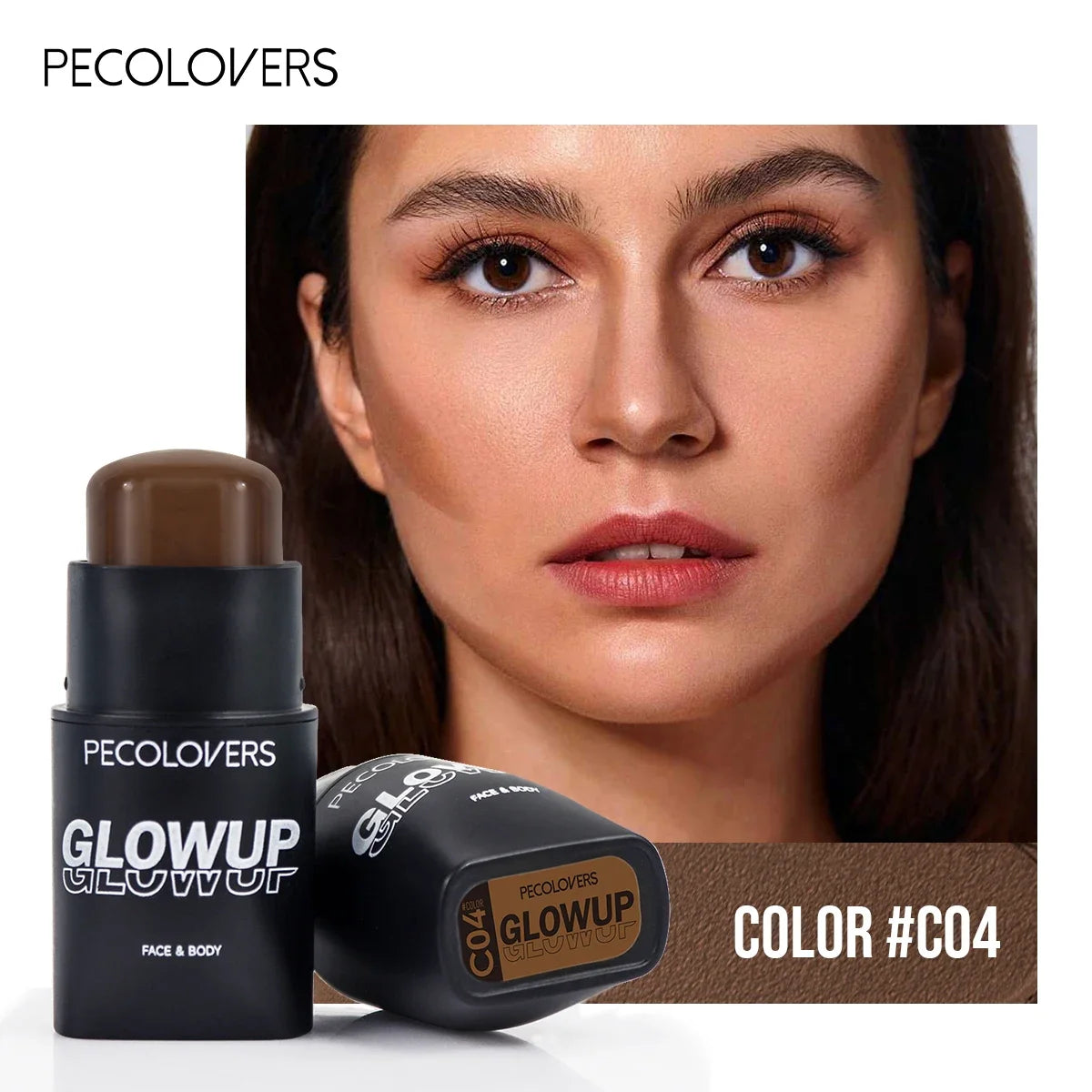 1PC Cover Dark Circles and Acne Marks, Concealer Stick, Body Shadow, Nose Shadow, Contour Stick To Create Flawless Makeup