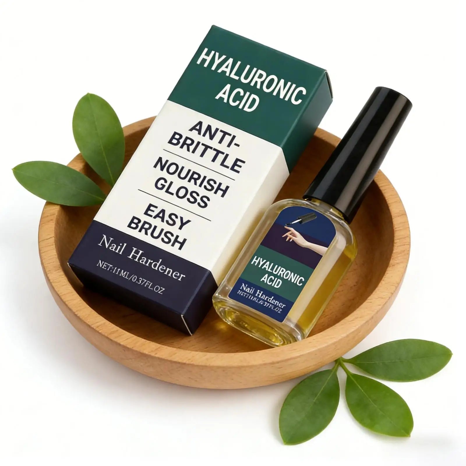 Nail Repair Serum Hyaluronic Acid Anti Brittle Nail Care Cracked Cuticles Treatment Deep Nourishment Jojoba Oil Nail Cuticle Oil