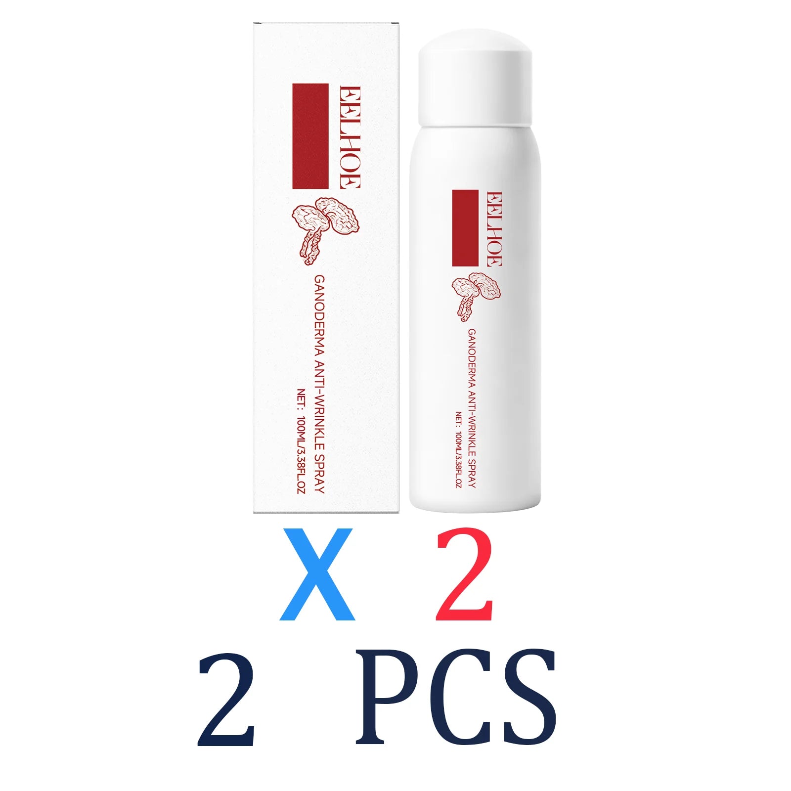 Reishi Mushroom Facial Spray Hydrating Toner with Hyaluronic Acid for Glowing Skin Makeup Setting Spray Face Mist for Dry Skin