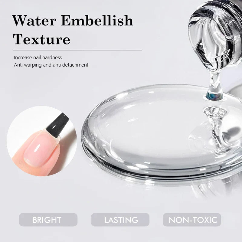 CHUNSHU 15ML Strong Base Coat For Manicure Hybrid Nail Art Long Lasting Transparent Base Gel Semi Permanent Reinforcement