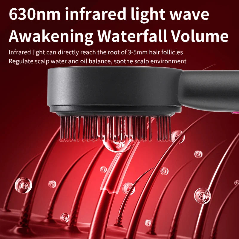 Electric Scalp Massage Comb Infrared Light Head Massager for Hair Growth Medicine Scalp Oil Applicator Anti-Hair Loss Hair Care