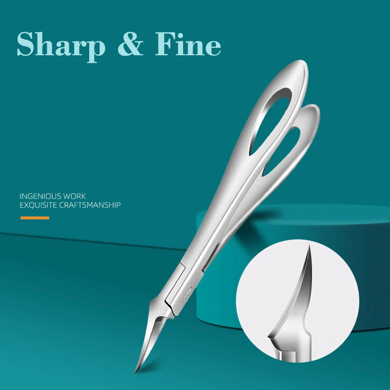 Toe Nail Clipper For Ingrown Or Thick Hard Toenails Trimmer Professional Toenail Nipper Cutter Arc Blade Manicure Scissor Tools