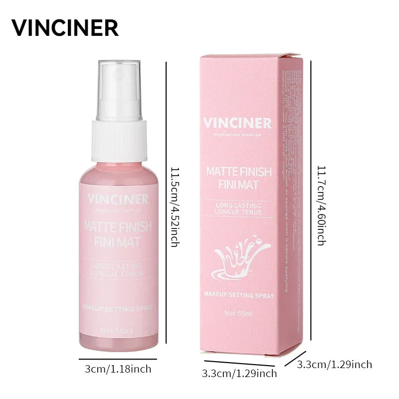 Hydrating Moisturizing Setting Spray Long-lasting Refreshing Non-removal Female Primer Portable Matte Liquid Makeup Fixing Spray