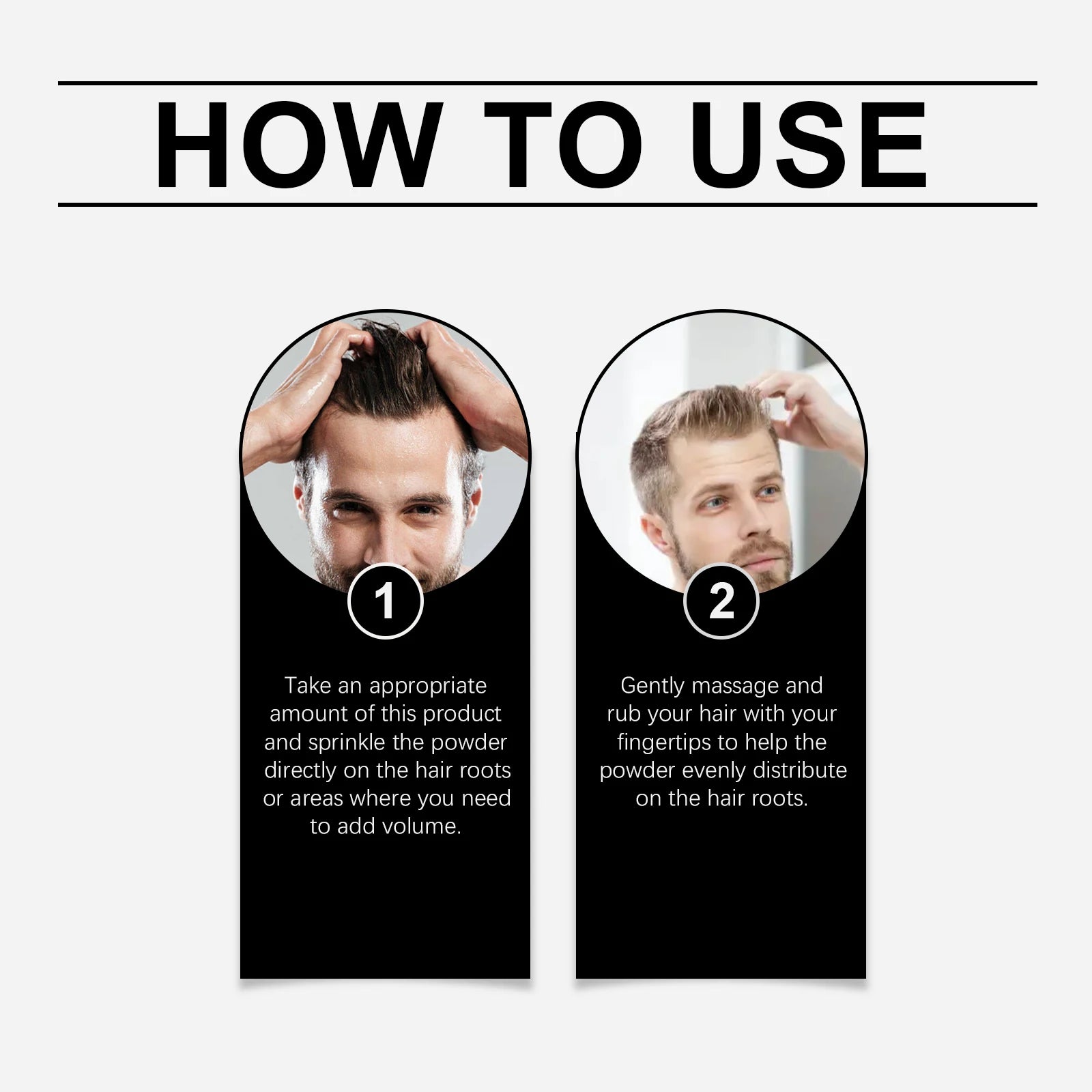 Hair Texturizer Volume Powder Long Lasting Keeping Hair Soft Fluffy All Day No Mess Dust It for Hair Styling Powder Hair Styling