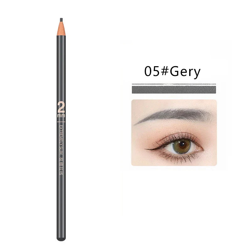 1PC Waterproof Eyebrow Pencil – 6 Shades, Long-Lasting Tint for Natural, Smudge-Proof Brow Makeup