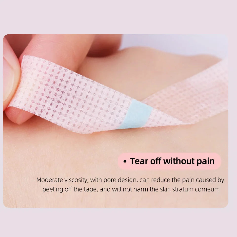 Silicone Gel Tape for Lash Extensions Sensitive Skin Multi Use Non-Woven Breathable Under Eye Pad Patches Makeup Tools Supplier