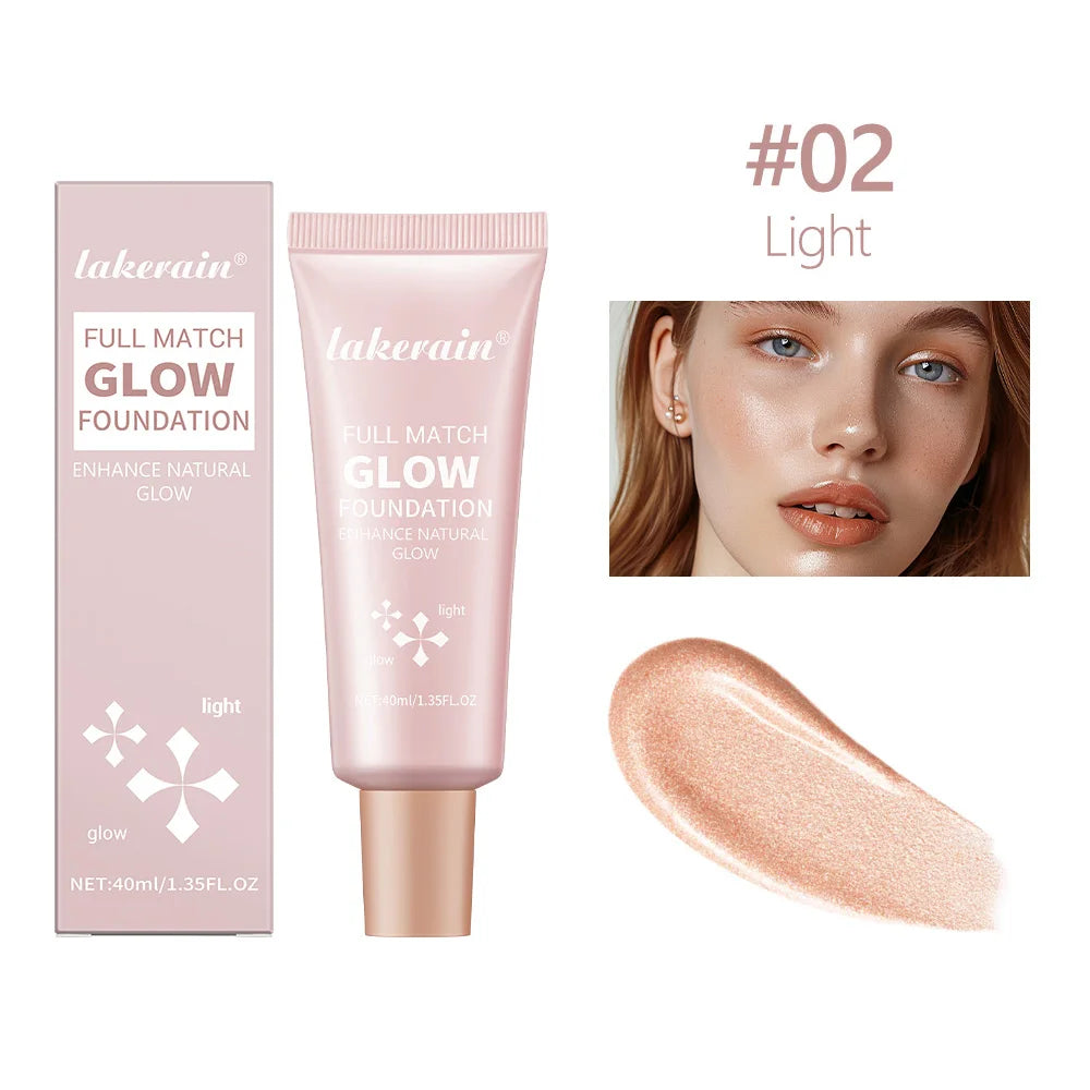 Glow Foundation Illuminator Glotion Natural Glow Enhancer Glowing Moisturizing Lightweight base Multi-purpose Illuminator Highli