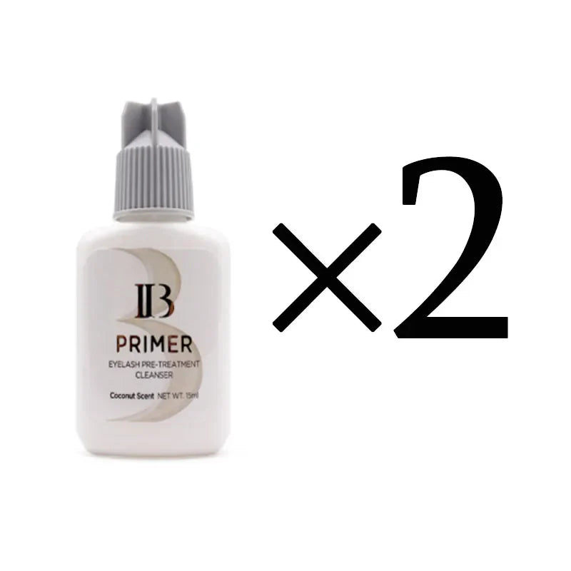 IBeauty Eyelash Primer Coconut Banana Rose Alcohol Free 15ml For False Eyelashes Extension Clear Glue Adhesive Korea Tools