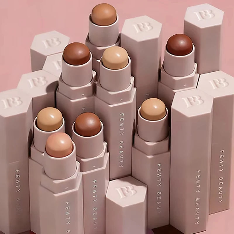 Fashion Fenty Beauty Contour Stick Concealer Face Highlighter Shadow Lasting Natural Makeup Lipstick Moisturizing Lip Cosmetics