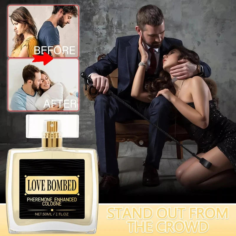 Pheromone Perfume Of Man To Attract Women,Business Gentlemen Light Fragrance Charm Fresh Cologne Sexy Temptation Eau De Toilette
