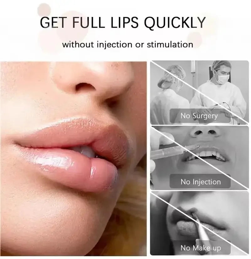 Lip Plumping Gloss Instant Lip Plumper Extreme Volume Serum Oil Moisturizing Sexy Plump Lips Korean Makeup Products