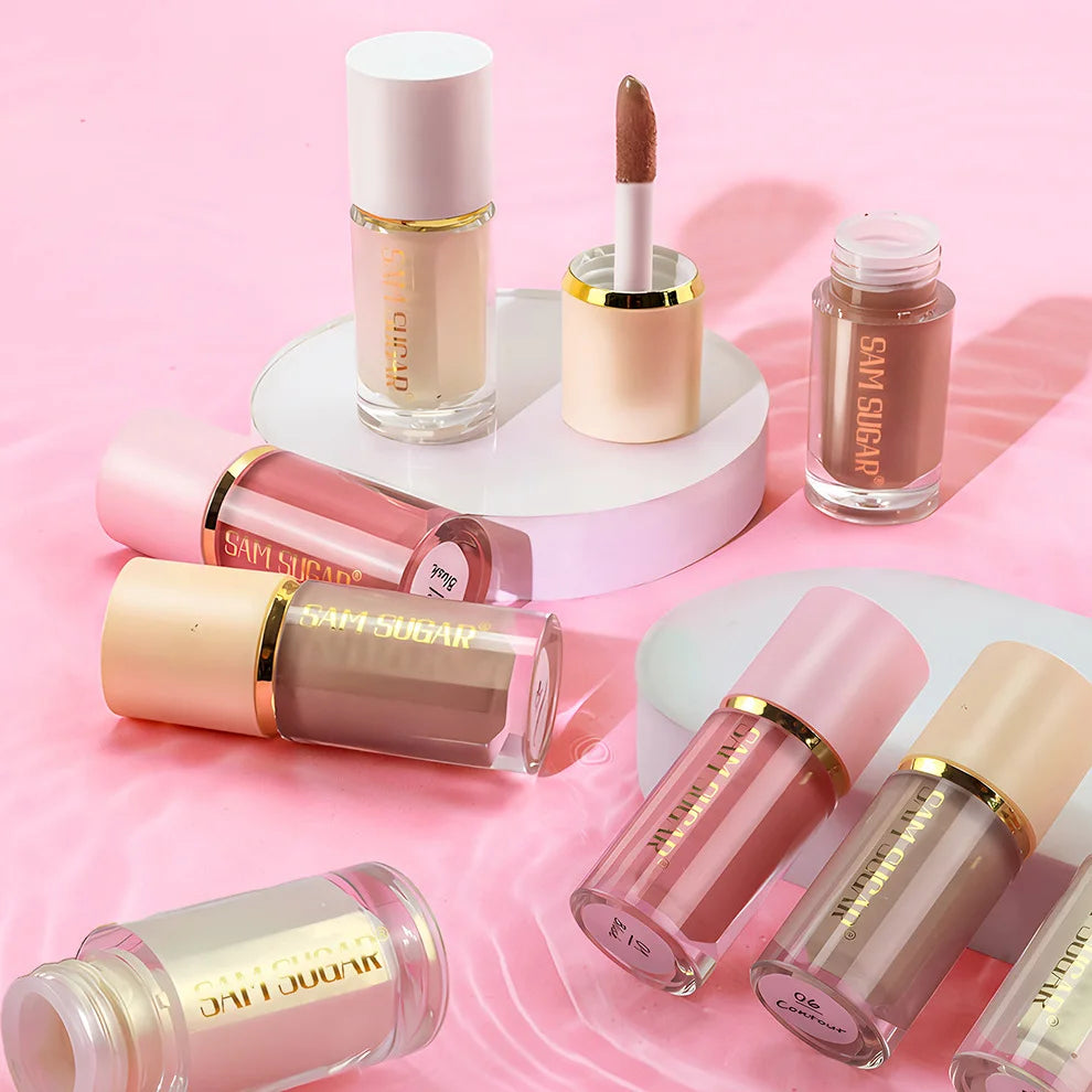 Liquid Contour Stick Natural Matte Bronzers Highlighters Shadow Waterproof Contouring V-face Shaping Brightening Rouge Makeup