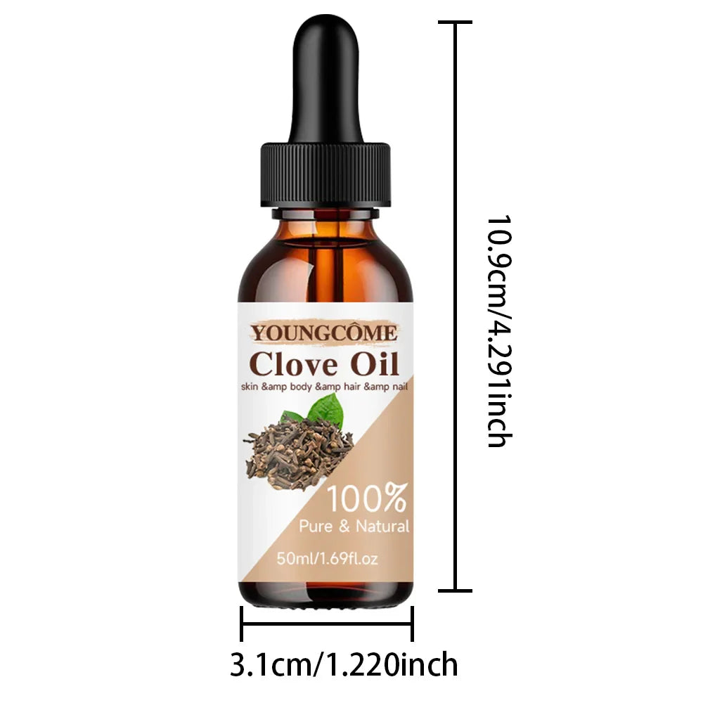 Clove essential oil helps keep skin hydrated and improves skin elasticity shine facial care Moisturizing Repair Anti-aging