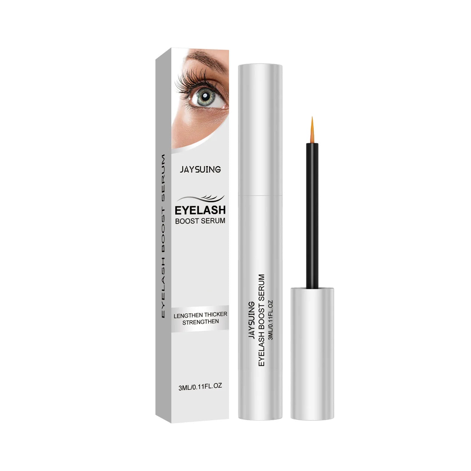 Eyelash Growth Serum Natural Curl Lengthening Lashes Lifting Liquid Volume Longer Thicker Fuller Nourishing Eyelashes Enhancer