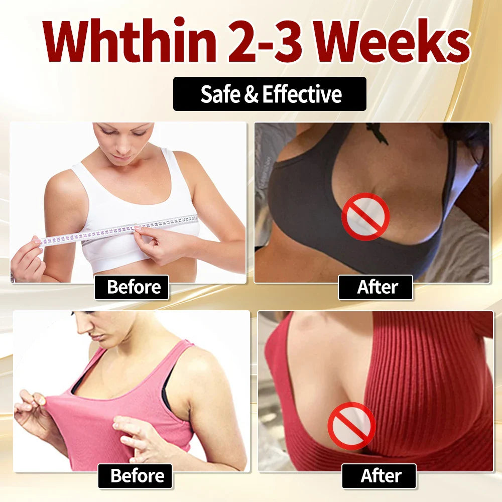 Fast Breast Growth Enlargement Cream Chest Lift Firm Enhancer Care Oil Butt Breast Plump Growth Massage Boobs Bigger Body Care