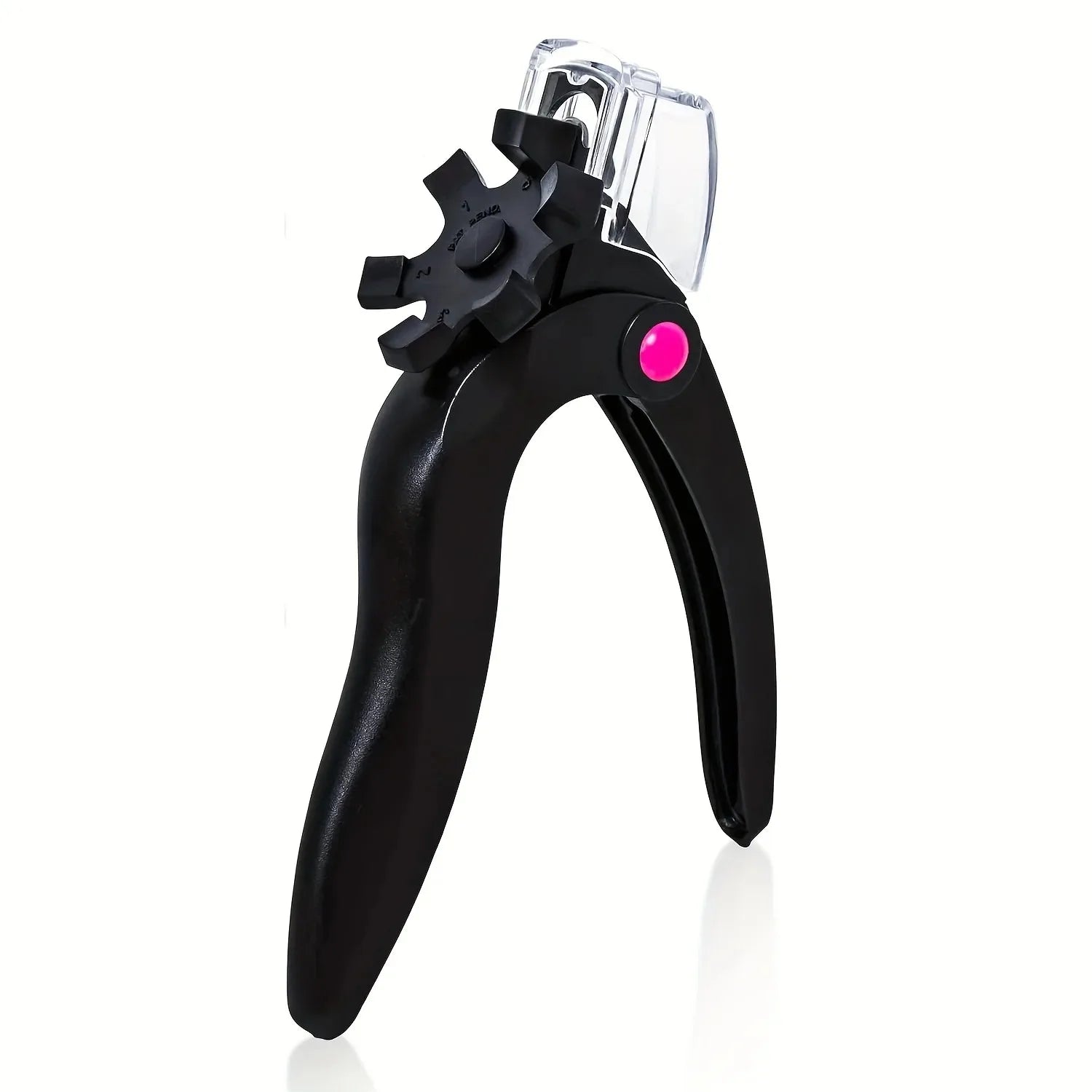 1PC U-Shaped Nail Scissors Acrylic Nail Clipper Adjustable False Nail Tip Cutter Trimmer Manicure with Stainless Steel Nail File