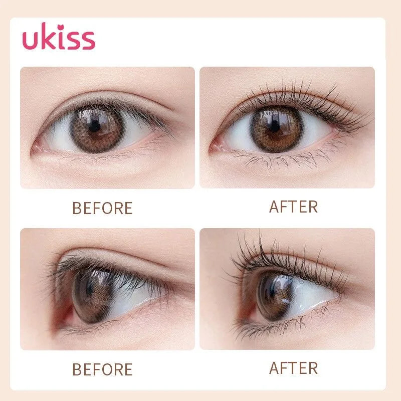 UKISS Eyelash Primer Mascara Eyelashes Base Thick Long-wearing Waterproof Eye Black Brush Beauty Makeup