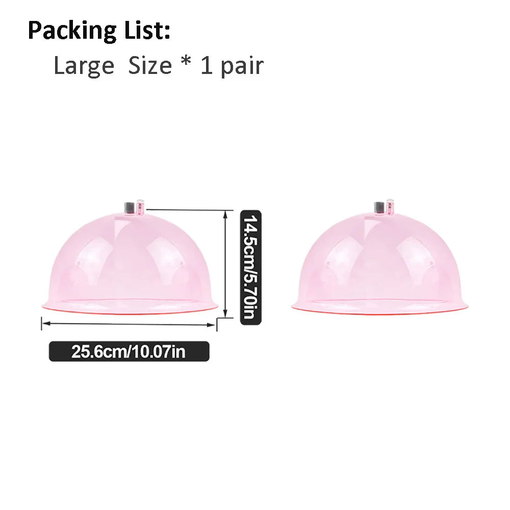 Suction Buttocks Lifting Cups Vacuum Butt Lift Improve Flat Sagging Buttocks Hip Plumping Jar