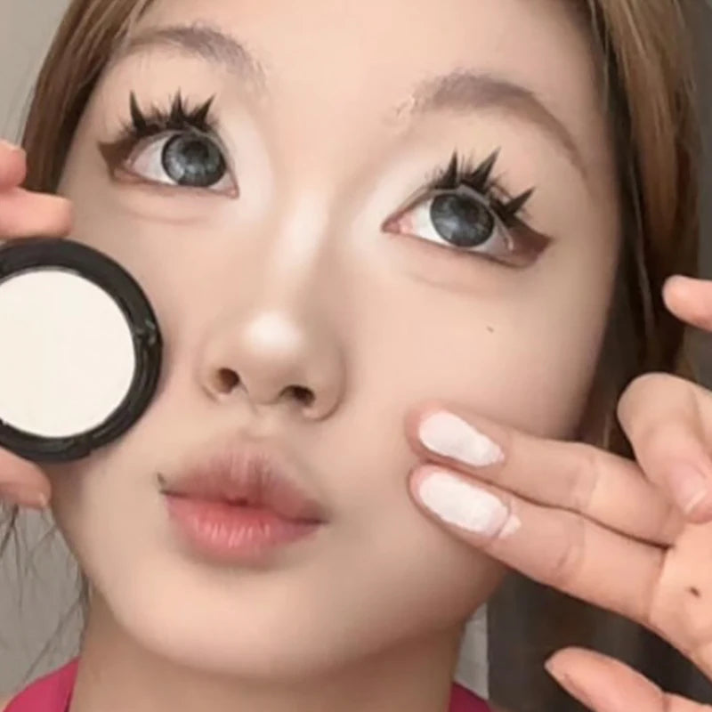 3D Nose Shadow Matte Cement Gray White Face Contouring Press Powder Natural Brightening Highlighter Face Bronzer Contour Makeup