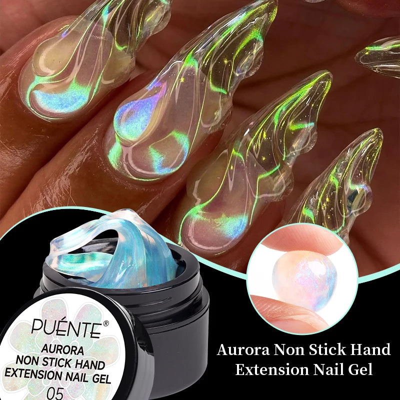 PUENTE 15ML Vitamin E Base Coat Gel Nail Polish For Soft Thin Breaking Nails Strengthen Soak Off UV Gel Varnish For Nail Care