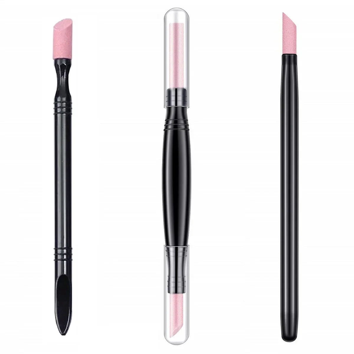 Pumice Stone Nail File Pusher Nails Sanding Sticks Nail Art Pen Cuticle Remover Pushing Dead Skin Trimmer Buffer Manicure Tools