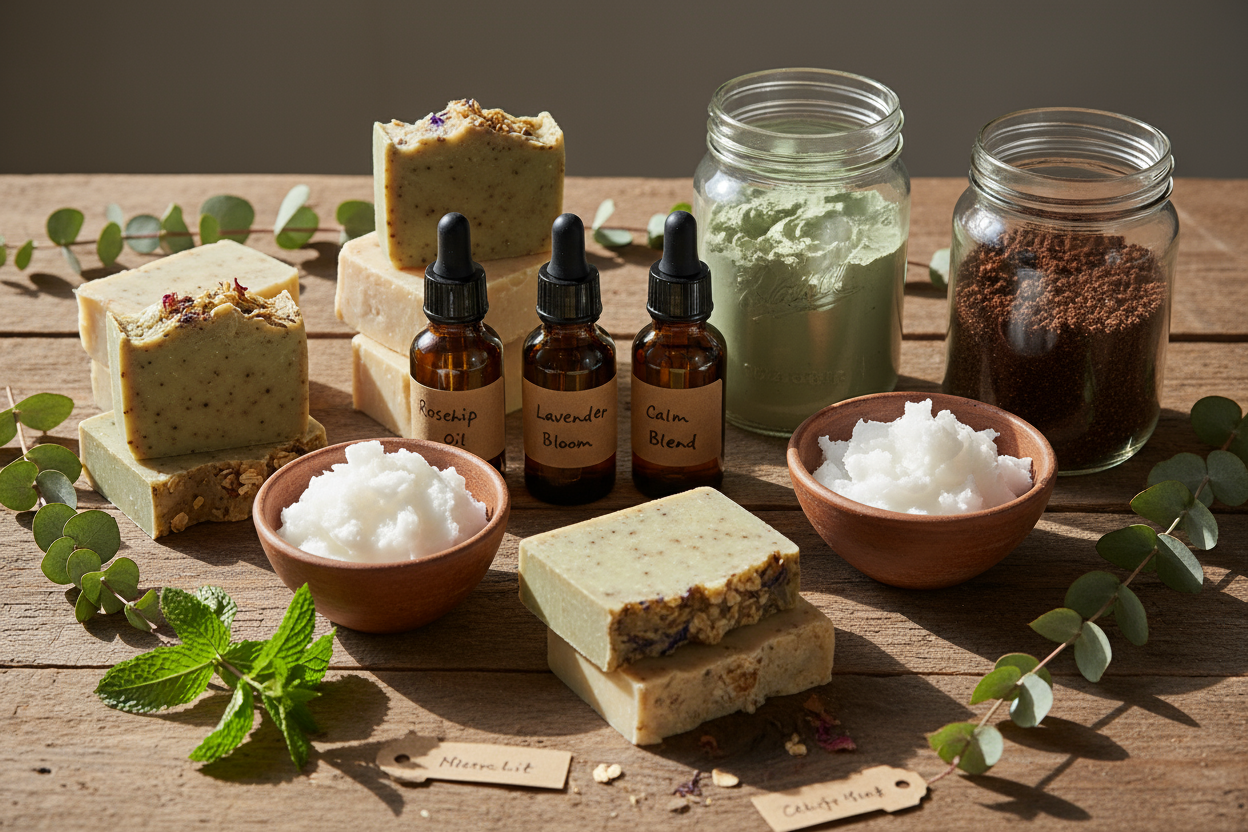 hand made skin care products 